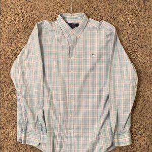 Men’s Vineyard Vines Slim Fit Whale Shirt - XXL